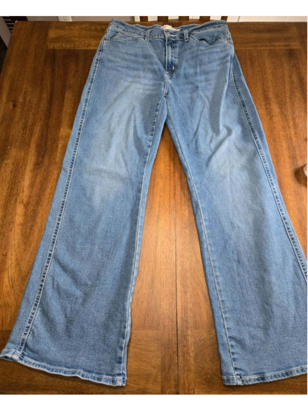 Signature Levi Strauss Vintage Relaxed Bootcut Jeans Womens Size 8 W29 Stretch